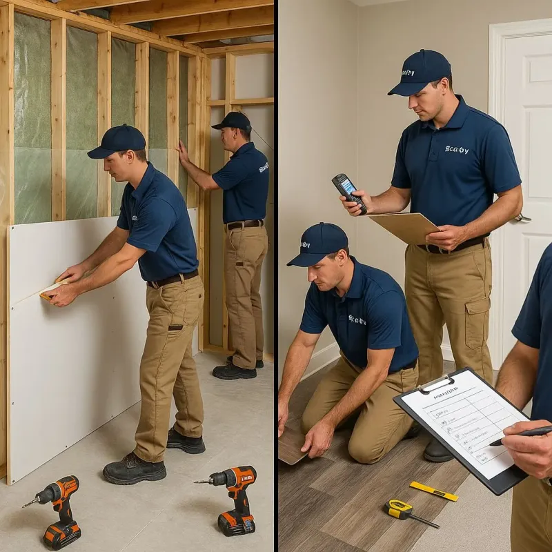 Repairs and Reconstruction process in Wilbraham, MA