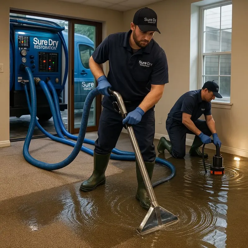 Water Extraction and Removal process in Wilbraham, MA